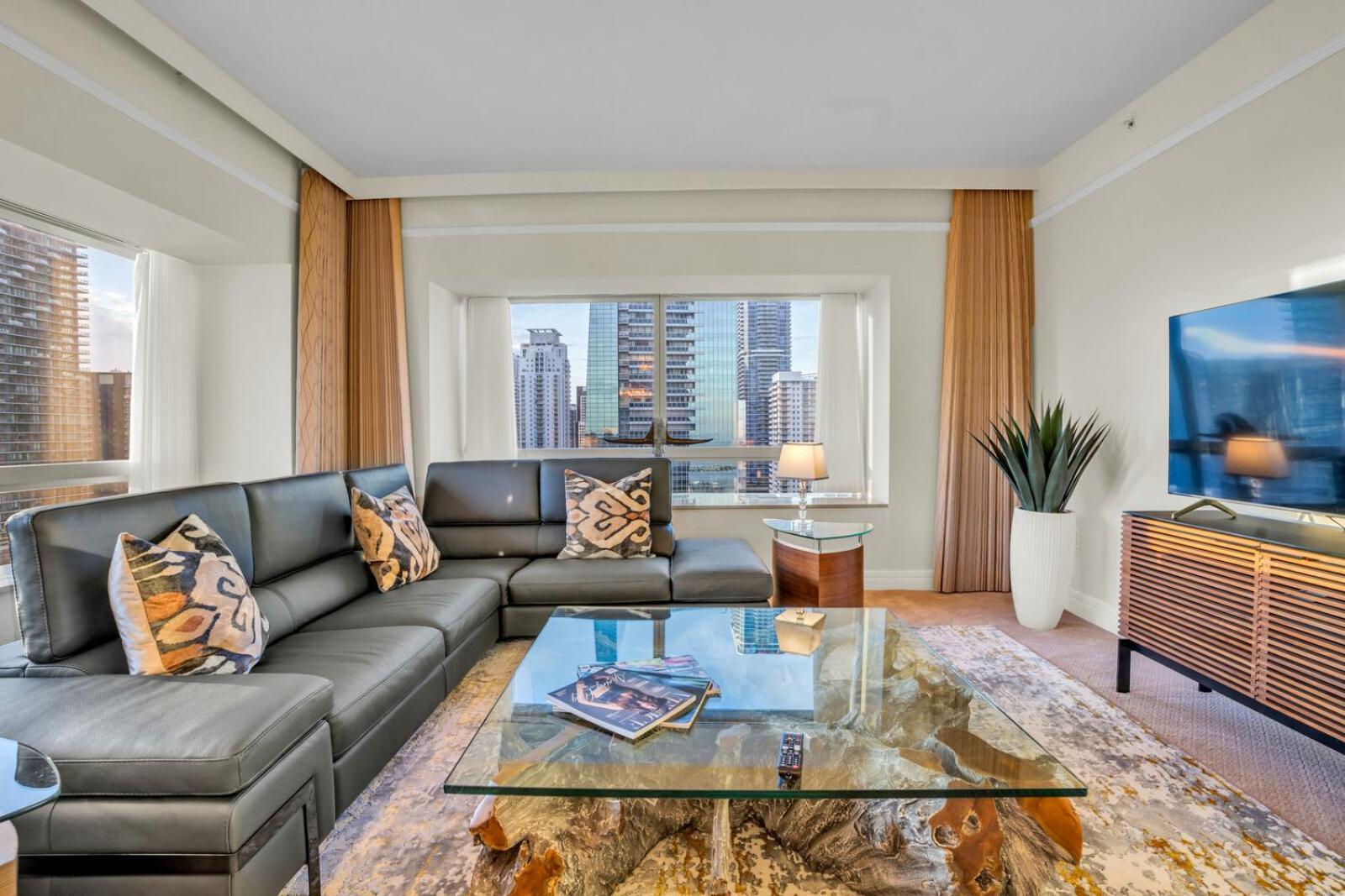 Spacious 2 Bedroom 2 Bath & Studio Suites In The Four Seasons Hotel Miami High Floors Habitación foto